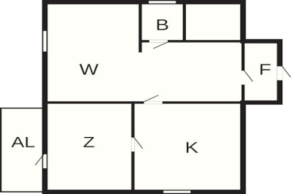 Foto van 4 persoons vakantie huis in GÖTENE - Vakantiehuis in GÖTENE - FloorPlan