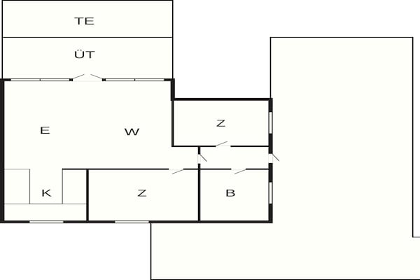 Foto van 5 persoons vakantie huis in Hejls - Vakantiehuis in Hejls - FloorPlan