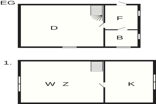 Foto van Vintage charme aan zee-By Traum - Vakantiehuis in Bøfjorden - FloorPlan
