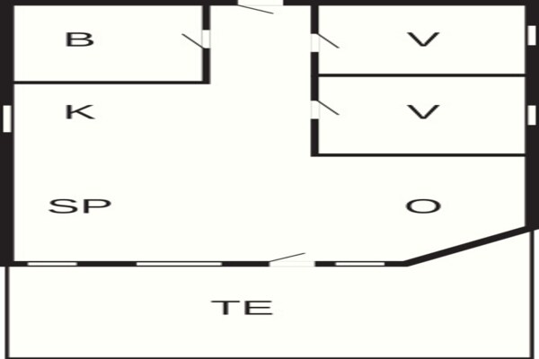 Foto van 5 persoons vakantie huis in Otterup - Vakantiehuis in Otterup - FloorPlan