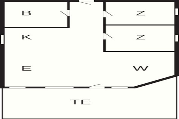 Foto van 5 persoons vakantie huis in Otterup - Vakantiehuis in Otterup - FloorPlan