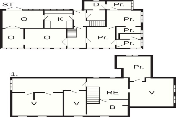 Foto van 5 persoons vakantie huis in Løgstør - Vakantiehuis in Løgstør - FloorPlan