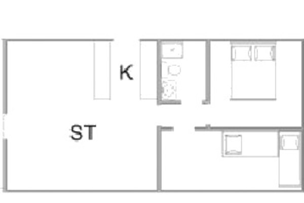Foto van 5 persoons vakantie huis in Nørre Nebel - Vakantiehuis in Nørre Nebel - FloorPlan