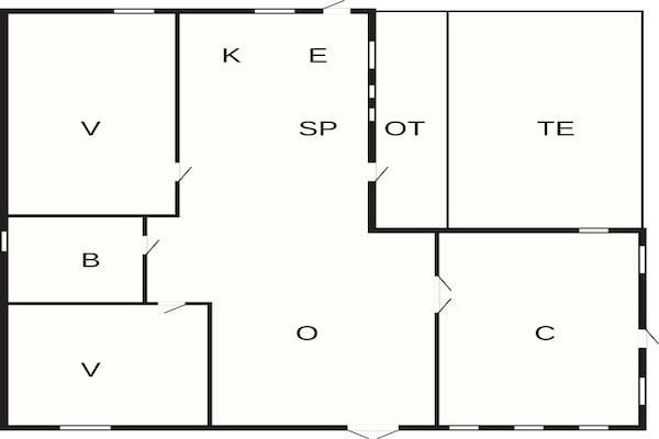 Foto van Rustig kustparadijs-By Traum - Vakantiehuis in Store Fuglede - FloorPlan
