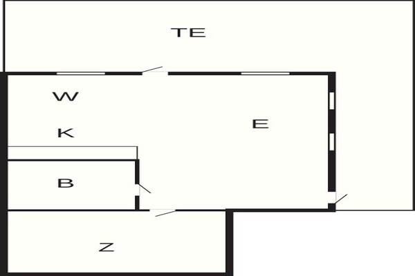 Foto van 4 persoons vakantie huis in Brålanda - Vakantiehuis in Brålanda - FloorPlan