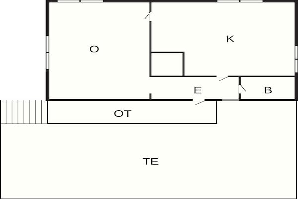 Foto van Gezellig verblijf in de archipel in Smögen - Vakantiehuis in Smögen - FloorPlan