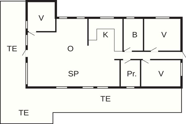 Foto van Kustplezier in Bork Harbor-By Traum - Vakantiehuis in Hemmet - FloorPlan