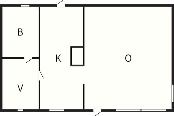 Foto van 5 persoons vakantie huis in TENHULT/JÖNKÖPING - Vakantiehuis in TENHULT/JÖNKÖPING - FloorPlan