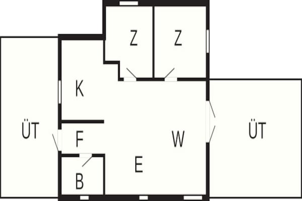 Foto van Kustsereniteit in Lyngsa-By Traum - Vakantiehuis in Sæby - FloorPlan