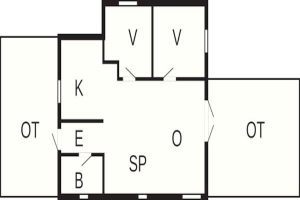 Foto van Kustsereniteit in Lyngsa-By Traum - Vakantiehuis in Sæby - FloorPlan