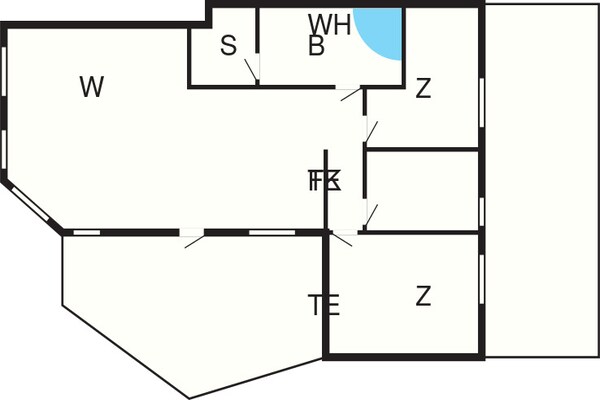 Foto van Vakantiehuis in Hadsund met terras - Vakantiehuis in Hadsund - FloorPlan