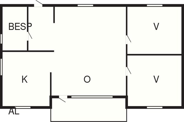 Foto van 4 persoons vakantie huis in SKÅNES-FAGERHULT - Vakantiehuis in SKÅNES-FAGERHULT - FloorPlan