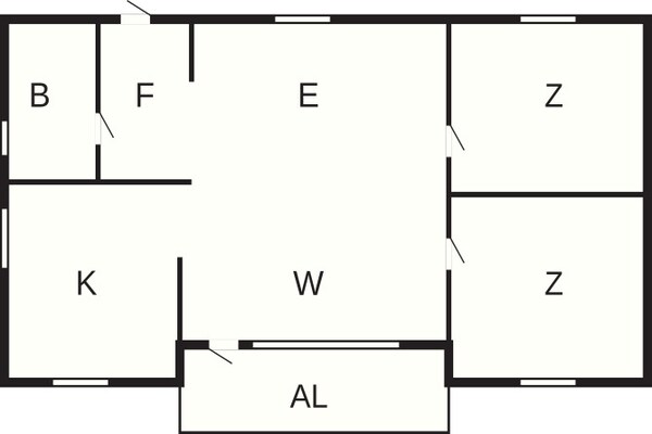 Foto van 4 persoons vakantie huis in SKÅNES-FAGERHULT - Vakantiehuis in SKÅNES-FAGERHULT - FloorPlan