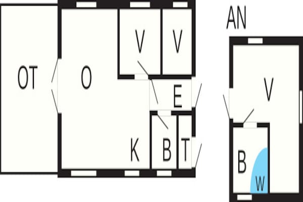 Foto van 6 persoons vakantie huis in Hadsund - Vakantiehuis in Hadsund - FloorPlan