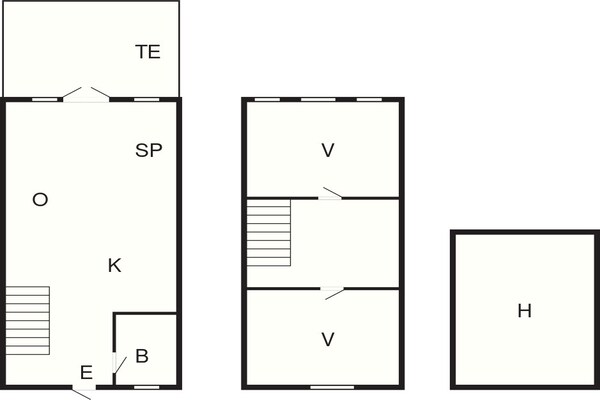Foto van 6 persoons vakantie huis in Hadsund - Vakantiehuis in Hadsund - FloorPlan