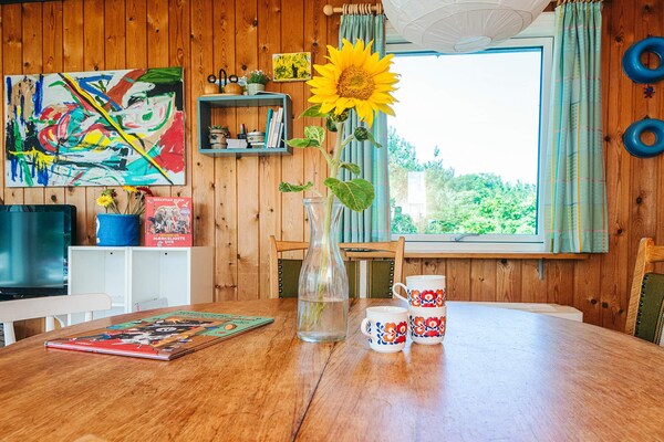 Foto van Gezellig vakantiehuis vlakbij Begtrup Vig Beach - Vakantiehuis in Knebel - Indoor