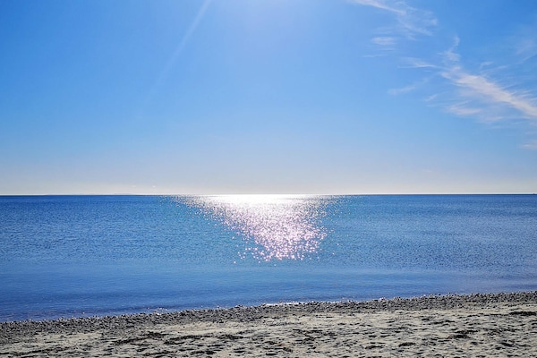 Foto van Gezellig vakantiehuis vlakbij Begtrup Vig Beach - Vakantiehuis in Knebel - View