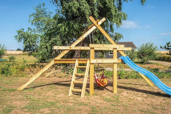 Foto van Gezellig vakantiehuis vlakbij Begtrup Vig Beach - Vakantiehuis in Knebel - View