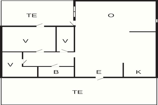 Foto van 5 persoons vakantie huis in FLEN - Vakantiehuis in FLEN - FloorPlan