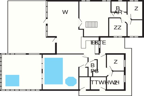 Foto van 14 persoons vakantie huis in Vejby - Vakantiehuis in Vejby - FloorPlan