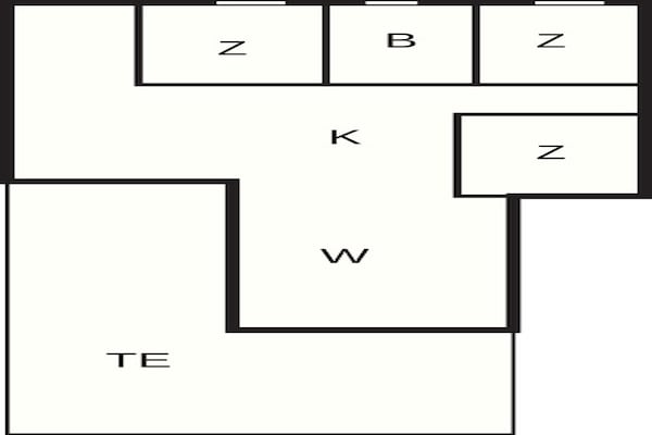 Foto van Afgelegen toevluchtsoord met uitzicht - Vakantiehuis in Vejers Strand - FloorPlan