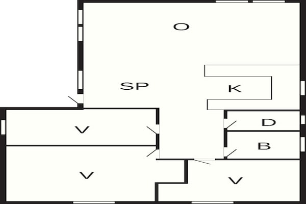 Foto van Strandparadijs met dennen -- By Traum Ferienwohnungen - FloorPlan
