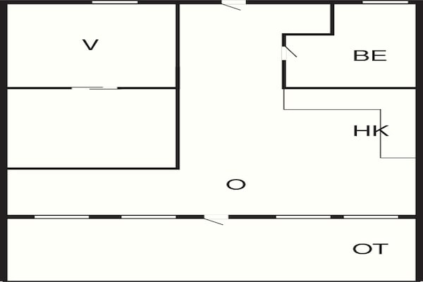 Foto van 4 persoons vakantie huis in Ærøskøbing-By Traum - FloorPlan