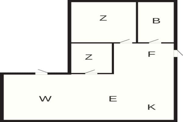 Foto van 5 persoons vakantie huis in Roslev-By Traum - Vakantiehuis in Roslev - FloorPlan