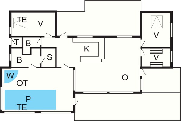 Foto van 10 persoons vakantie huis in Hjørring-By Traum - Vakantiehuis in Hjørring - FloorPlan