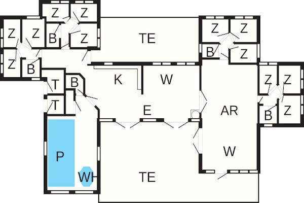 Foto van Luxe retraite in Mommark -- By Traum Ferienwohnungen - FloorPlan