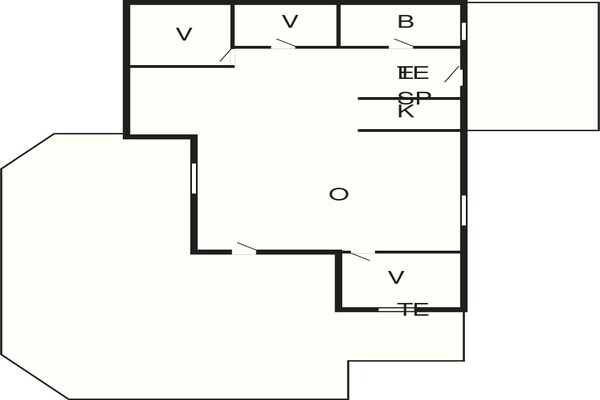 Foto van 5 persoons vakantie huis in Tranekær-By Traum - Vakantiehuis in Tranekær - FloorPlan