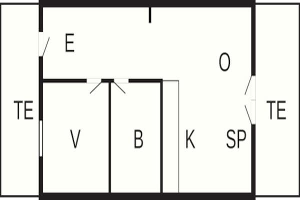 Foto van 5 persoons vakantie huis in Rømø-By Traum - Vakantiehuis in Rømø - FloorPlan