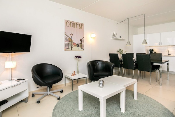 Foto van 4 persoons vakantie huis op een vakantie park in Faaborg - Indoor