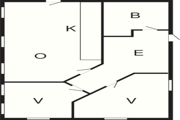 Foto van 5 persoons vakantie huis in Højer-By Traum - Vakantiehuis in Højer - FloorPlan