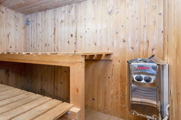 Foto van Gezellig saunahuis met barbecue - Vakantiehuis in Fanø - Indoor
