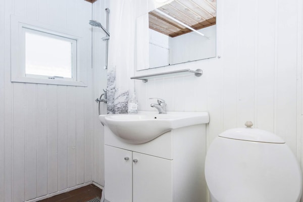 Foto van Gezellig saunahuis met barbecue - Vakantiehuis in Fanø - Indoor