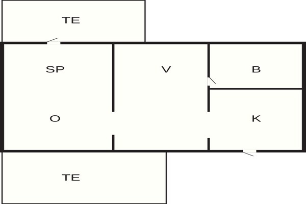 Foto van 4 persoons vakantie huis in VETLANDA-By Traum - Vakantiehuis in VETLANDA - FloorPlan
