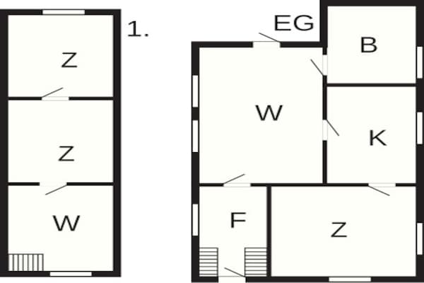 Foto van 4 persoons vakantie huis in Måndalen-By Traum - Vakantiehuis in Måndalen - FloorPlan