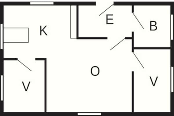 Foto van 6 persoons vakantie huis in ENGAVÅGEN-By Traum - Vakantiehuis in Engavågen - FloorPlan