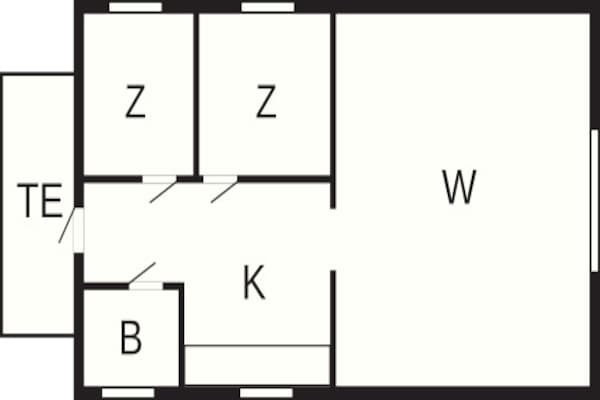 Foto van 4 persoons vakantie huis in Eresfjord-By Traum - Vakantiehuis in Eresfjord - FloorPlan
