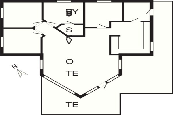Foto van Modern Strandverblijf -- By Traum Ferienwohnungen - Vakantiehuis in Harboøre - FloorPlan