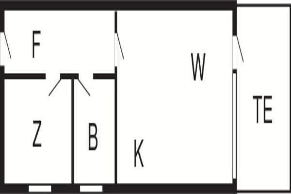 Foto van 4 persoons vakantie huis op een vakantie park in Faaborg - FloorPlan