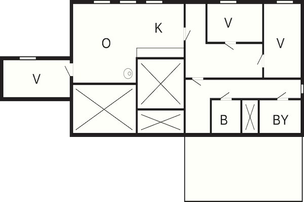 Foto van 6 persoons vakantie huis in Farstad-By Traum - Vakantiehuis in Farstad - FloorPlan