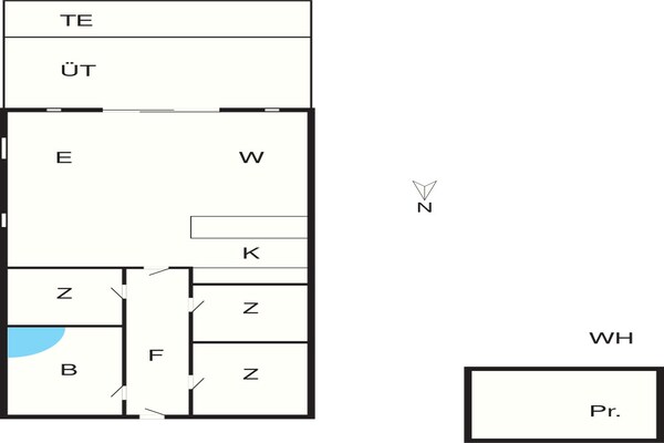 Foto van 5 persoons vakantie huis in Børkop-By Traum - Vakantiehuis in Børkop - FloorPlan