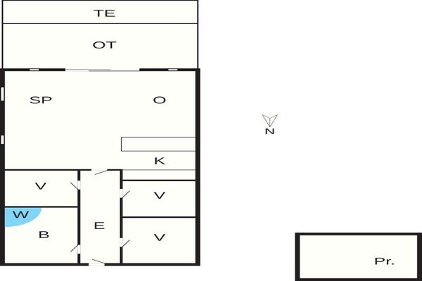 Foto van 5 persoons vakantie huis in Børkop-By Traum - Vakantiehuis in Børkop - FloorPlan