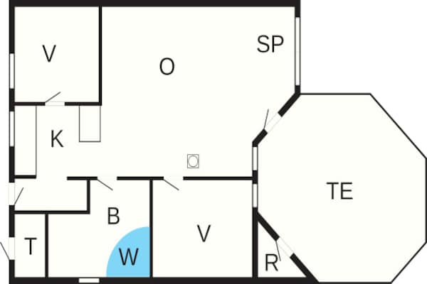 Foto van 4 persoons vakantie huis in Otterndorf - Vakantiehuis in Ottendorf - FloorPlan