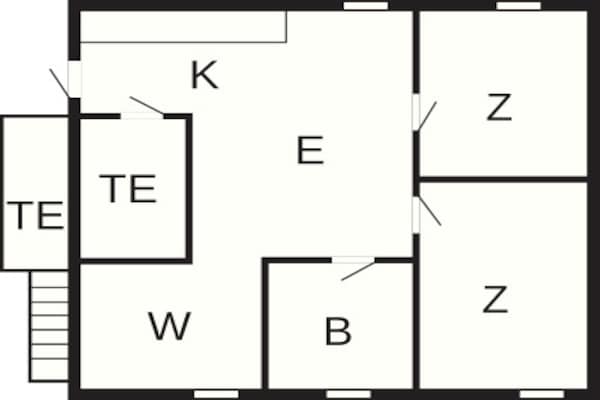 Foto van 6 persoons vakantie huis in EIDSVÅG-By Traum - Vakantiehuis in Eidsvåg - FloorPlan