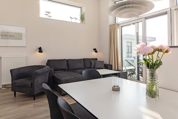Foto van Penthouse met panoramisch uitzicht op de haven - Vakantiehuis in Wendtorf - Indoor