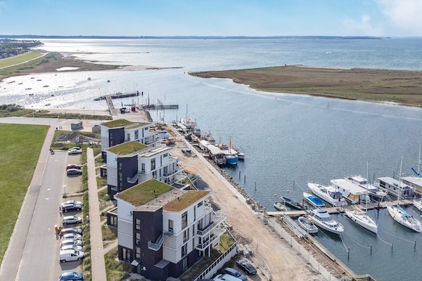 Foto van Penthouse met panoramisch uitzicht op de haven - Vakantiehuis in Wendtorf - Outdoor