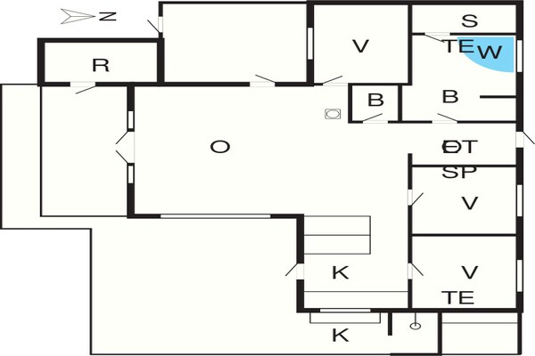 Foto van Gezellig toevluchtsoord aan zee -- By Traum Ferienwohnungen - FloorPlan